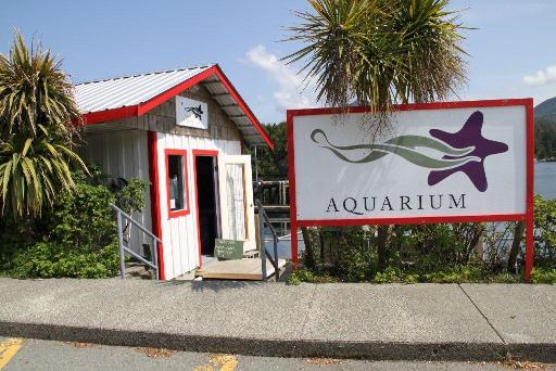 Ucluelet Aquarium building